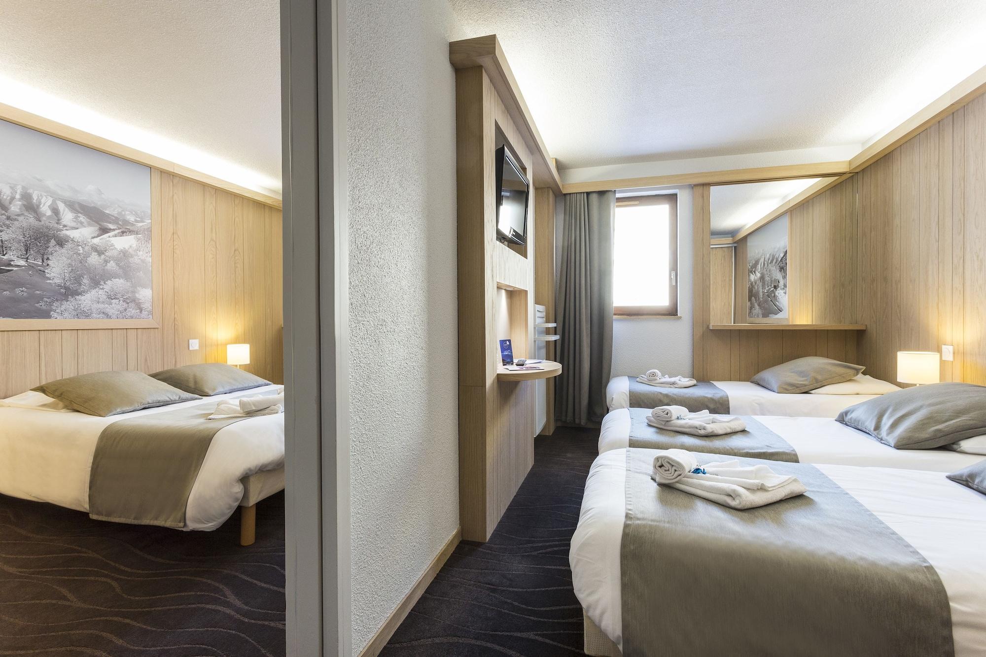 Hotel Club Mmv Les Bergers **** Alpe d'Huez Zewnętrze zdjęcie