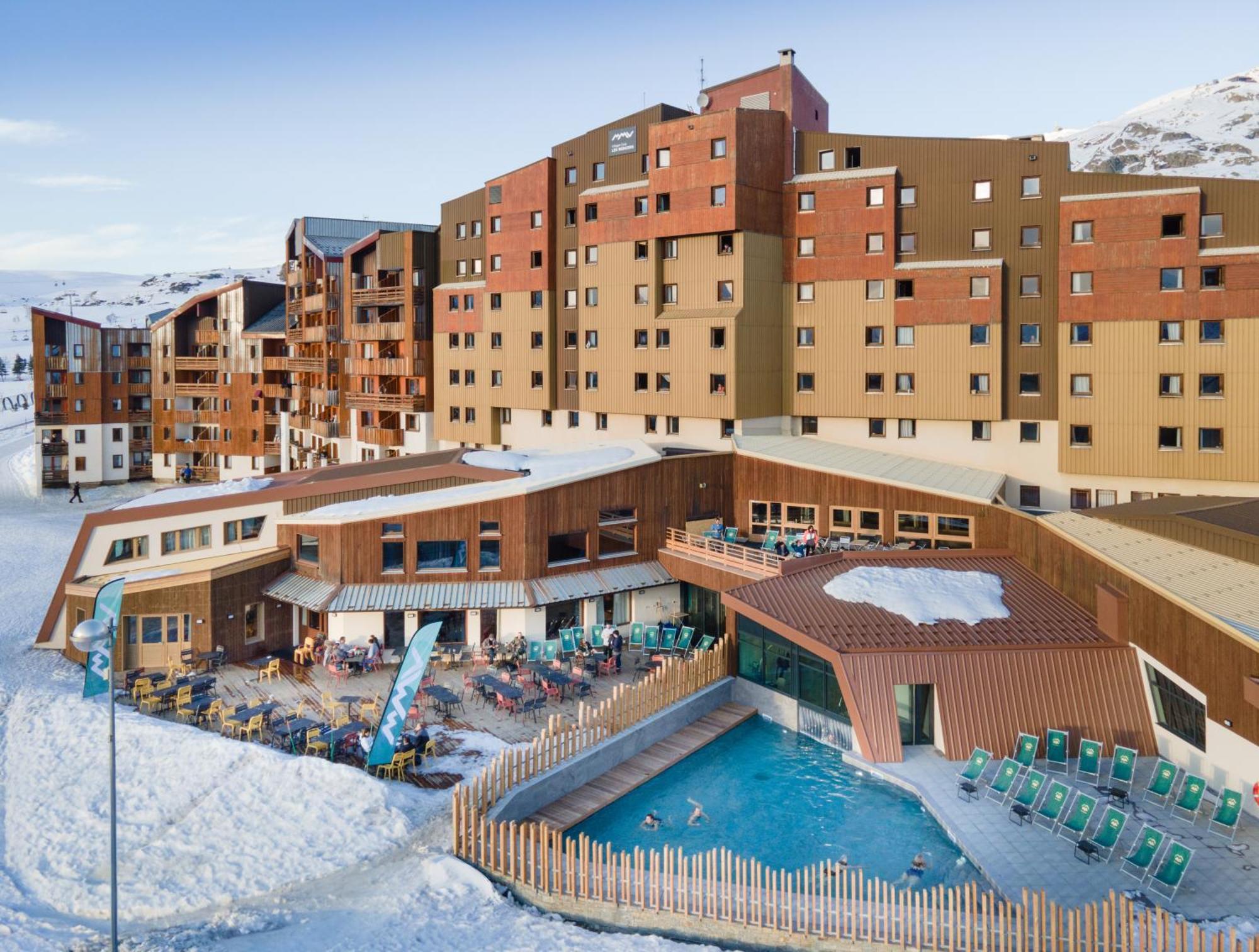 Hotel Club Mmv Les Bergers **** Alpe d'Huez Zewnętrze zdjęcie