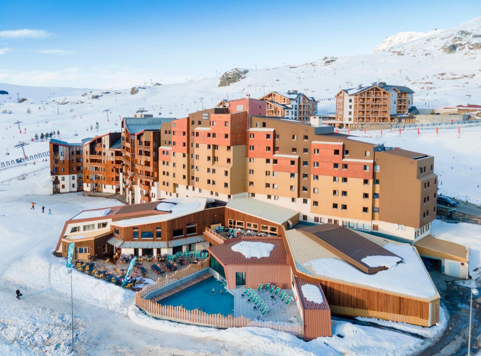 Hotel Club Mmv Les Bergers **** Alpe d'Huez Zewnętrze zdjęcie
