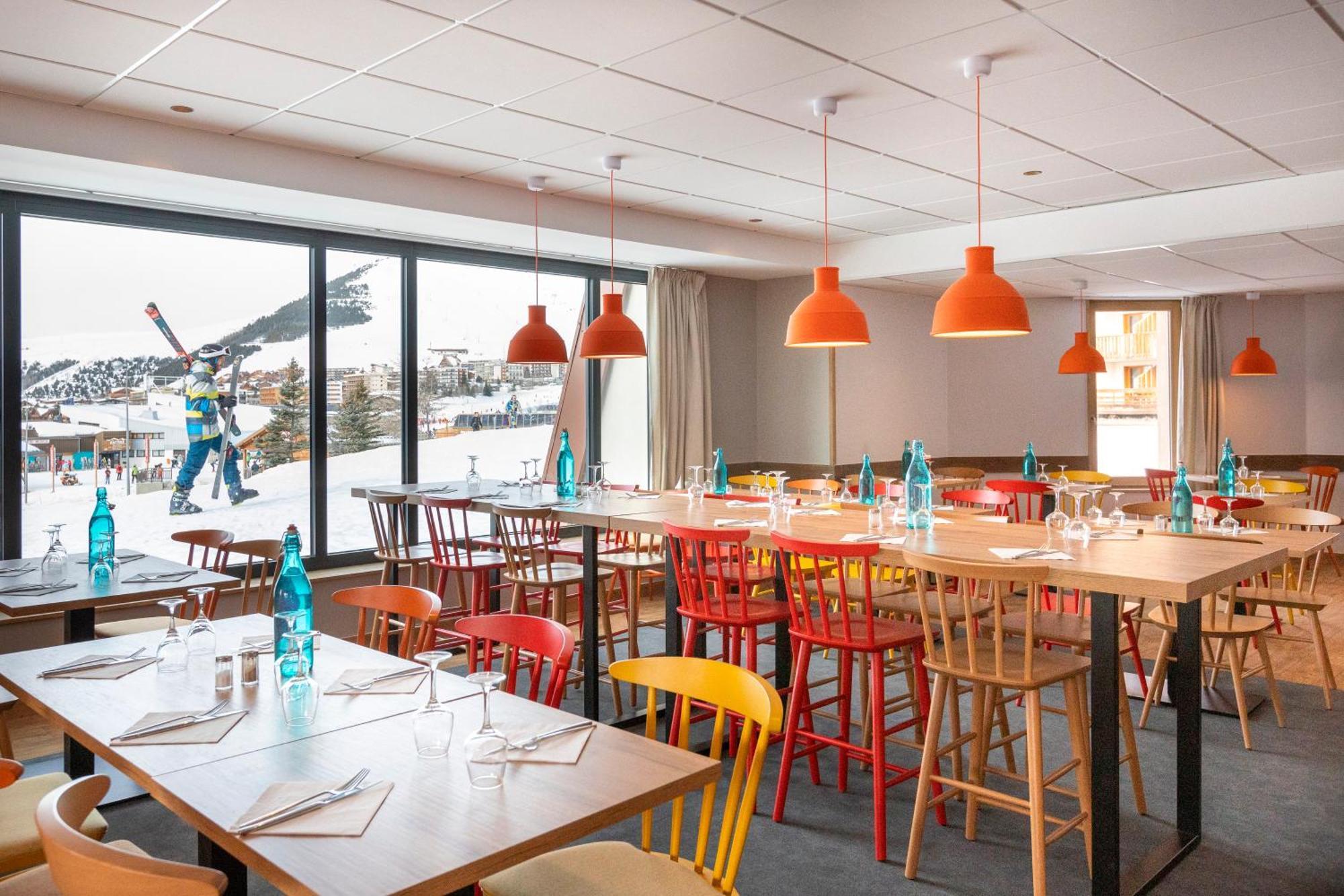 Hotel Club Mmv Les Bergers **** Alpe d'Huez Zewnętrze zdjęcie