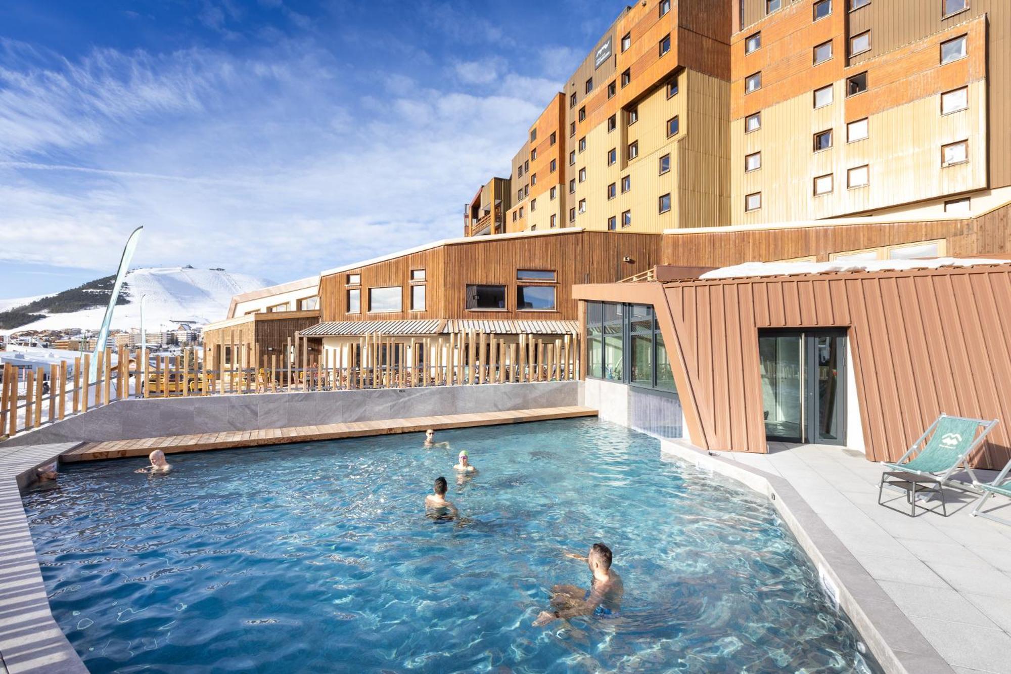 Hotel Club Mmv Les Bergers **** Alpe d'Huez Zewnętrze zdjęcie