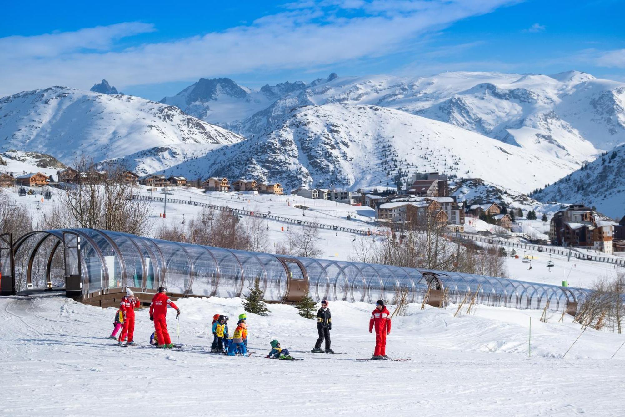 Hotel Club Mmv Les Bergers **** Alpe d'Huez Zewnętrze zdjęcie